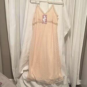 Band of the free ivory slip, dress Elegant Lace Trim